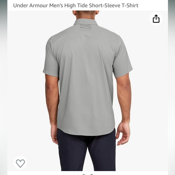 Under Armour High Tide Short-Sleeve Shirt (Heatgear) - Picture 2 of 5